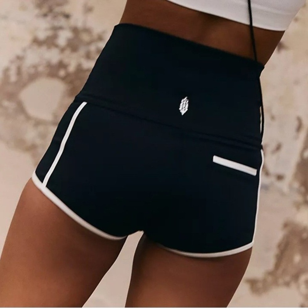 FP Movement By Free People Island Time Shorts in Black Size Small
